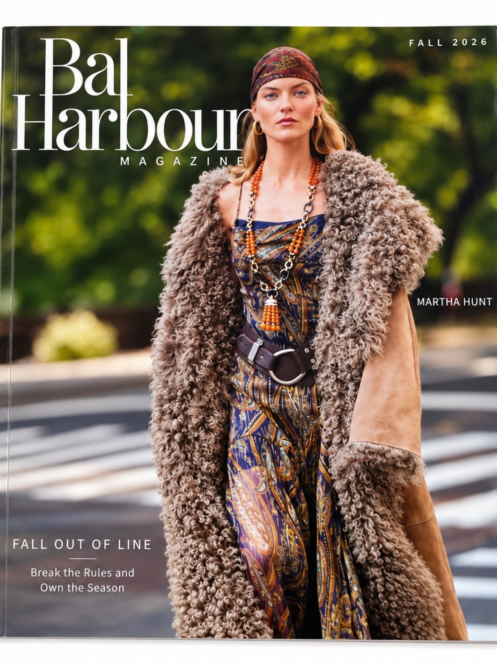 BAL HARBOUR Magazine Fall 2026 Martha Hunt 224 Pages Fashion NEW